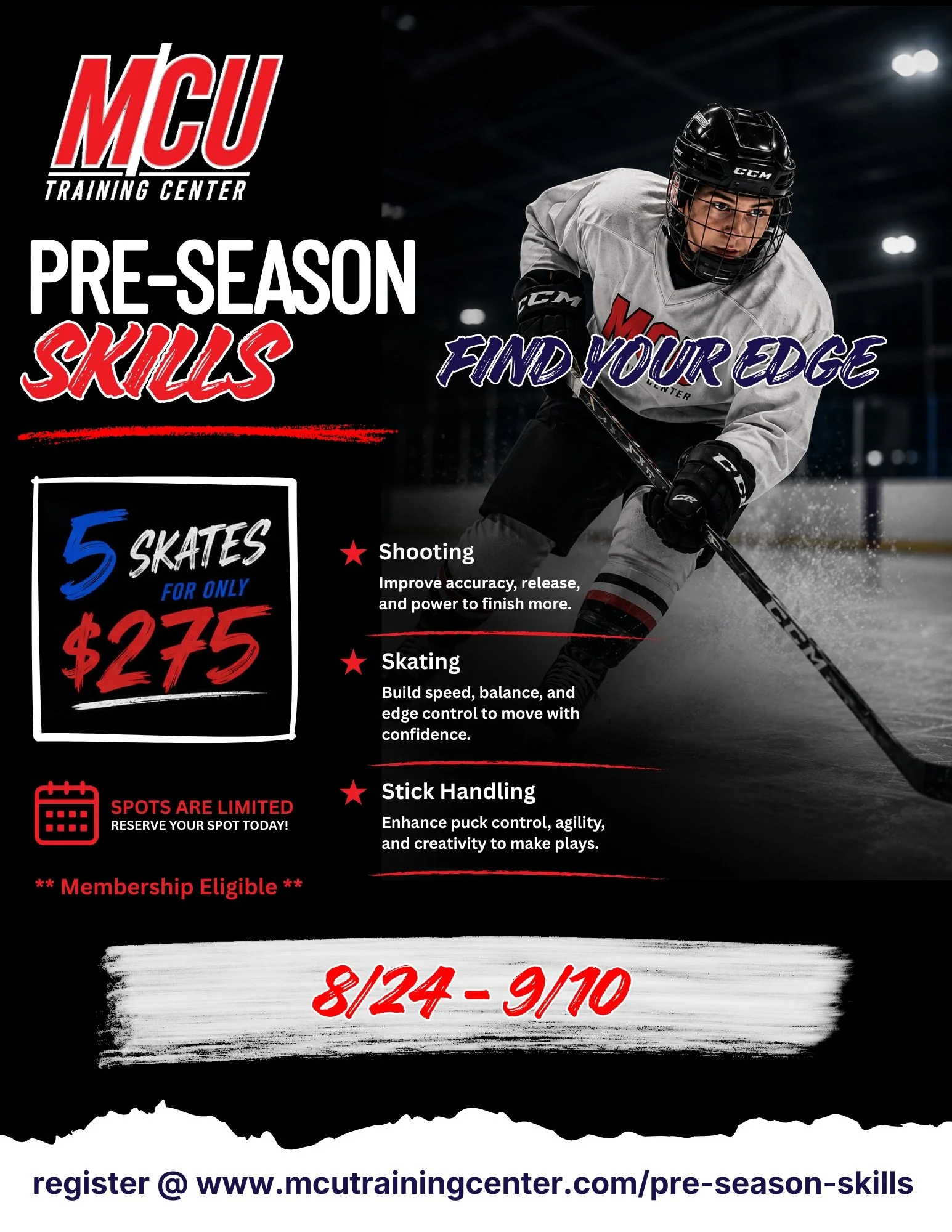 MCU Pre-Season Skills