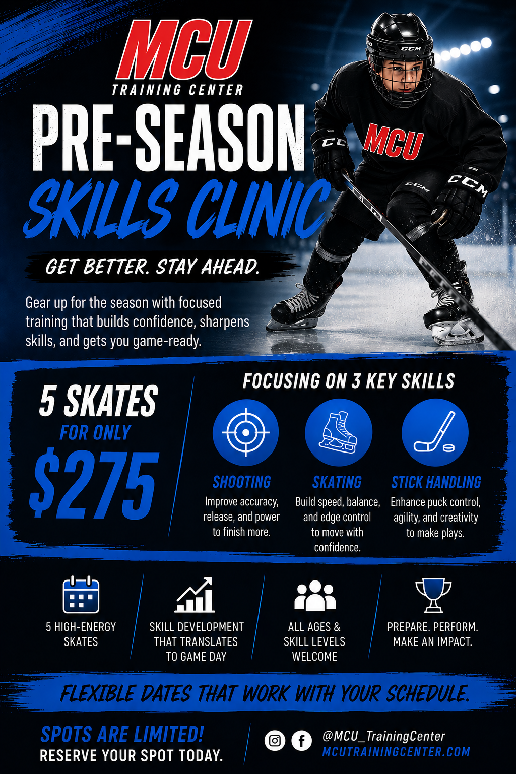 MCU Pre-Season Skills