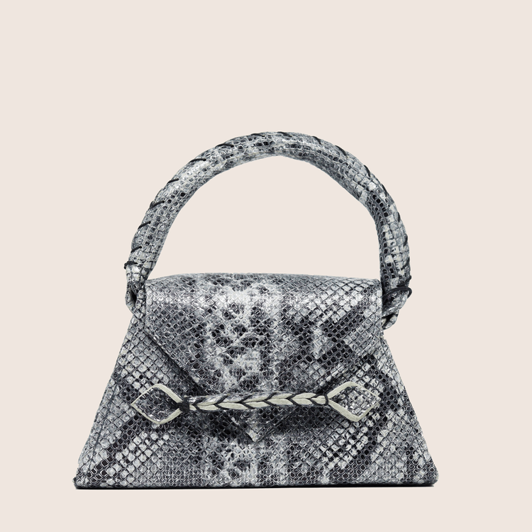 MARTE EGELE ESE TOP HANDLE handbag with Handwoven Top Handle and magnetic closure main image 1