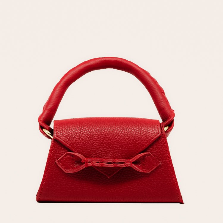Red Micro Ese Top Handle — Hamalie | Shop Artisanal and Contemporary ...