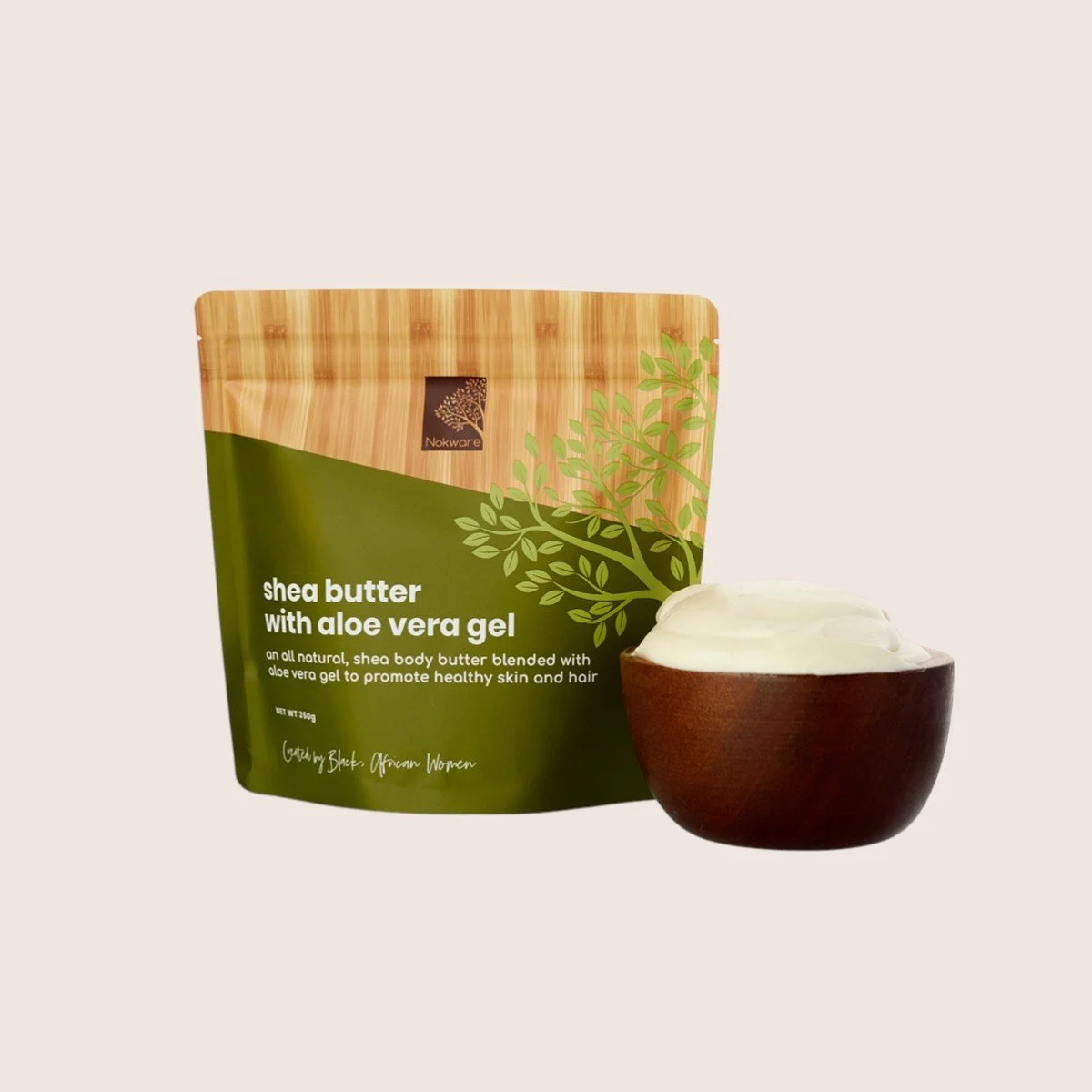 Aloe Vera Gel & Shea Butter (300g Pouch)