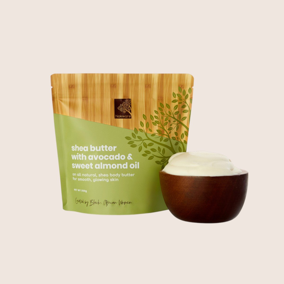 Avocado & Almond Oil Shea Butter (300g Pouch)