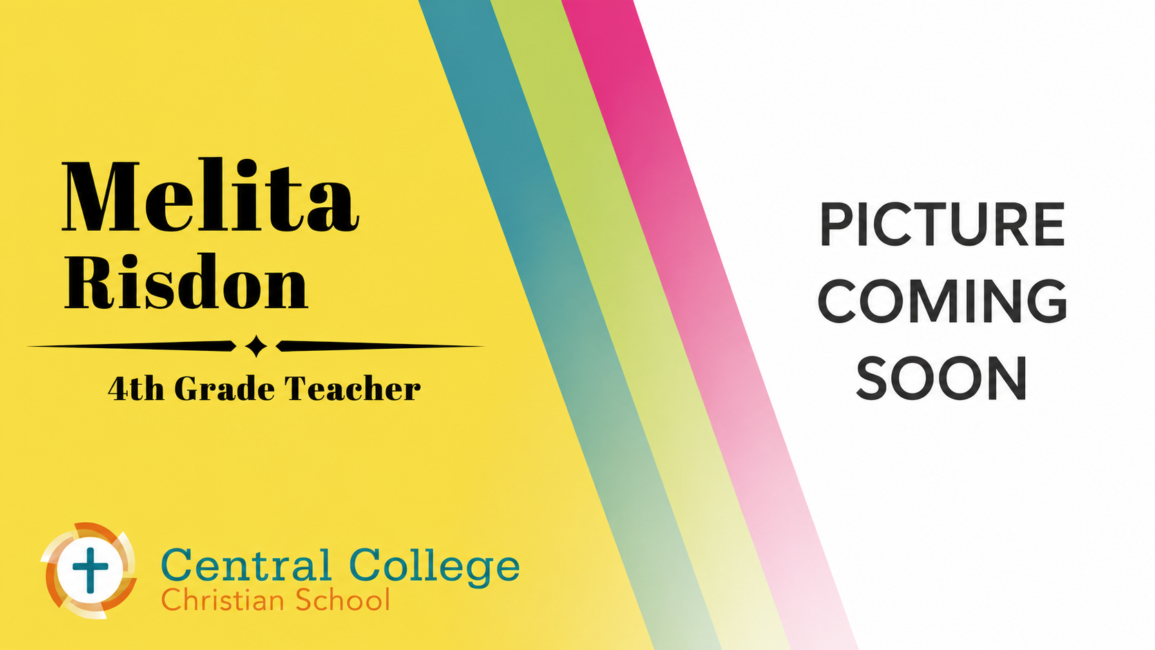 Melita Risdon - 4th Grade Teacher - Mrs. Risdon earned a M.Ed. in Curriculum and Instruction from Ashland University and holds a B.S. in Elementary Education from Otterbein University along with a Professional Teaching License. With nearly 30 years o