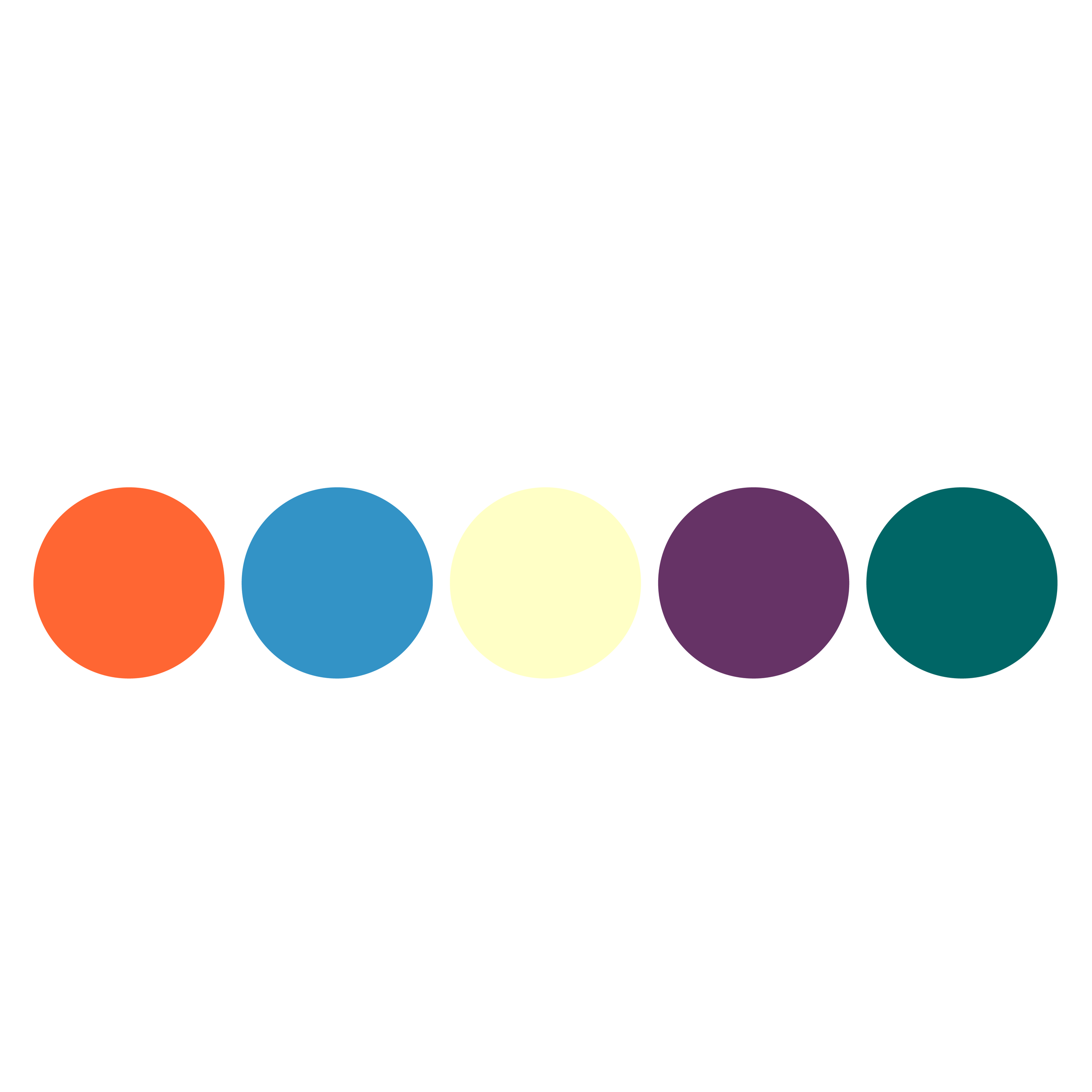 Colour palette for Asai.