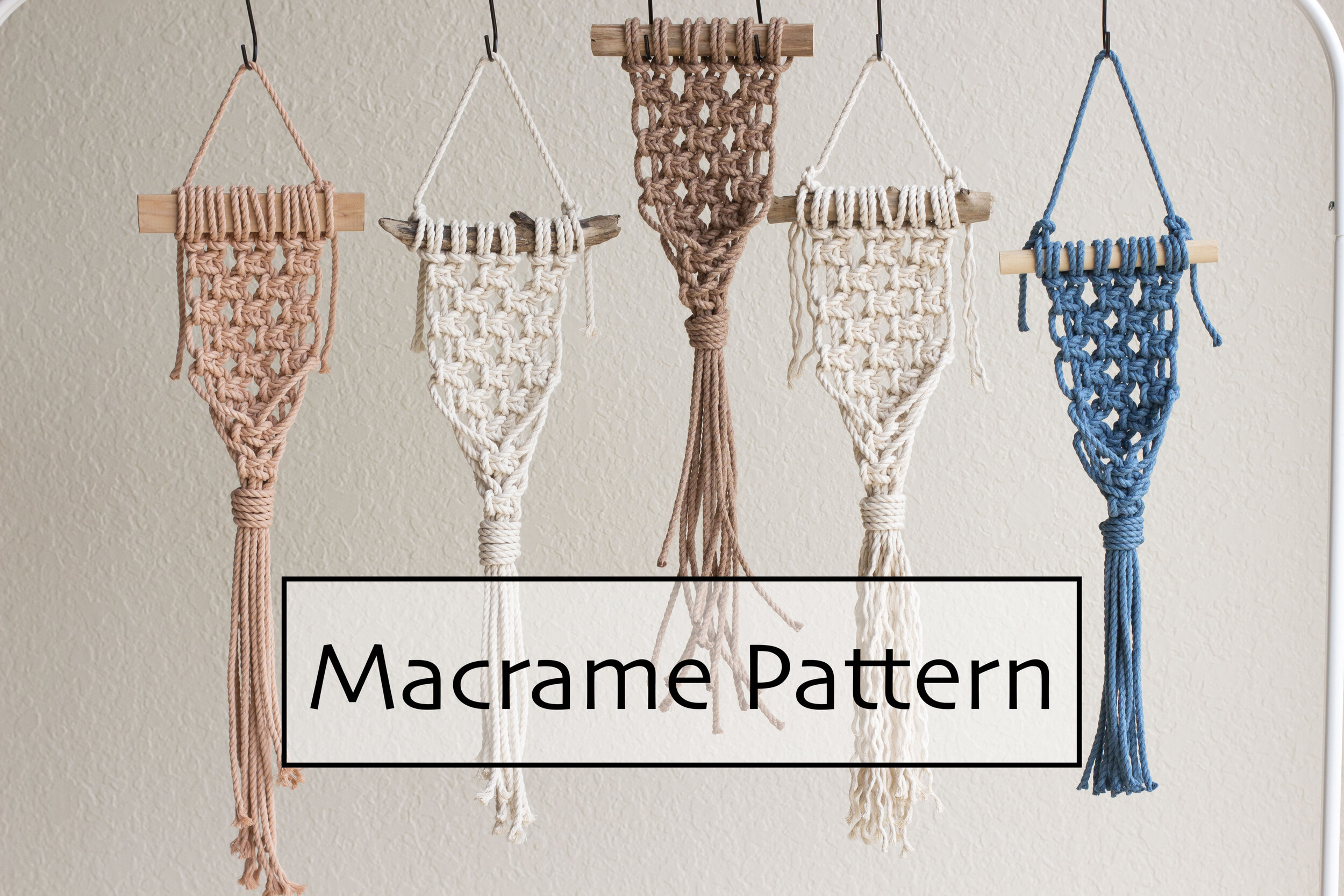 DIY Macrame Pattern: Air Plant Hanger — SimpleBeans