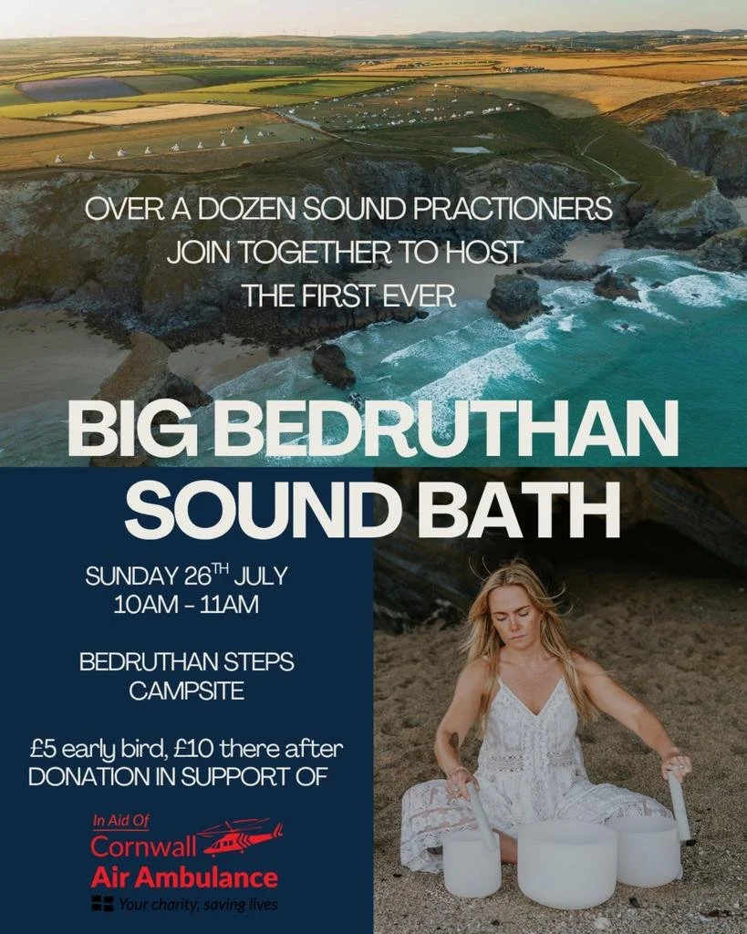 The Big Bedruthan Sound Bath