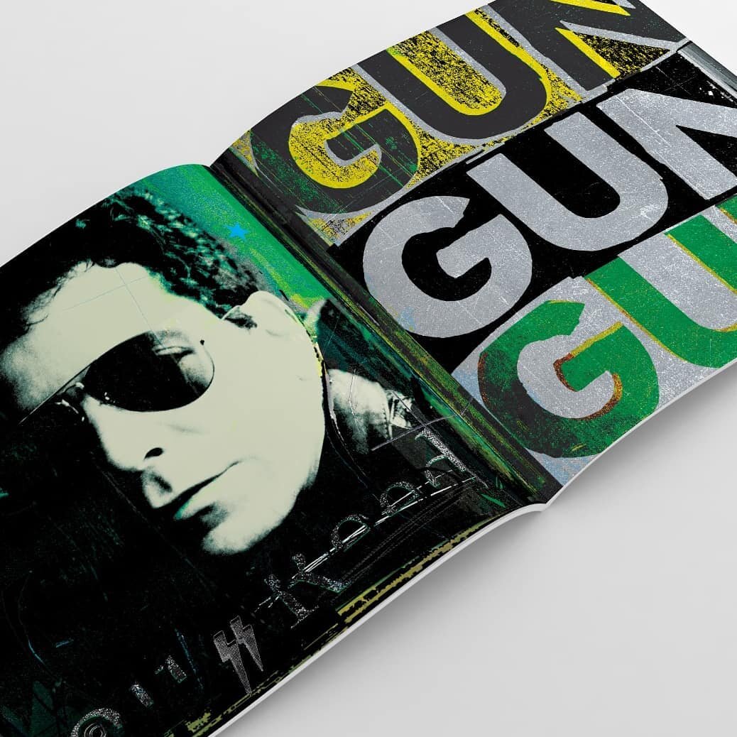 In No.4 we give you example of work in JUDGENOT COLLECTIVE and result of it - astonishing article about LOU REED named GUN after one of the most beautiful songs of Lou Reed.

We are proud to present fruit of true, honest collaboration between designe
