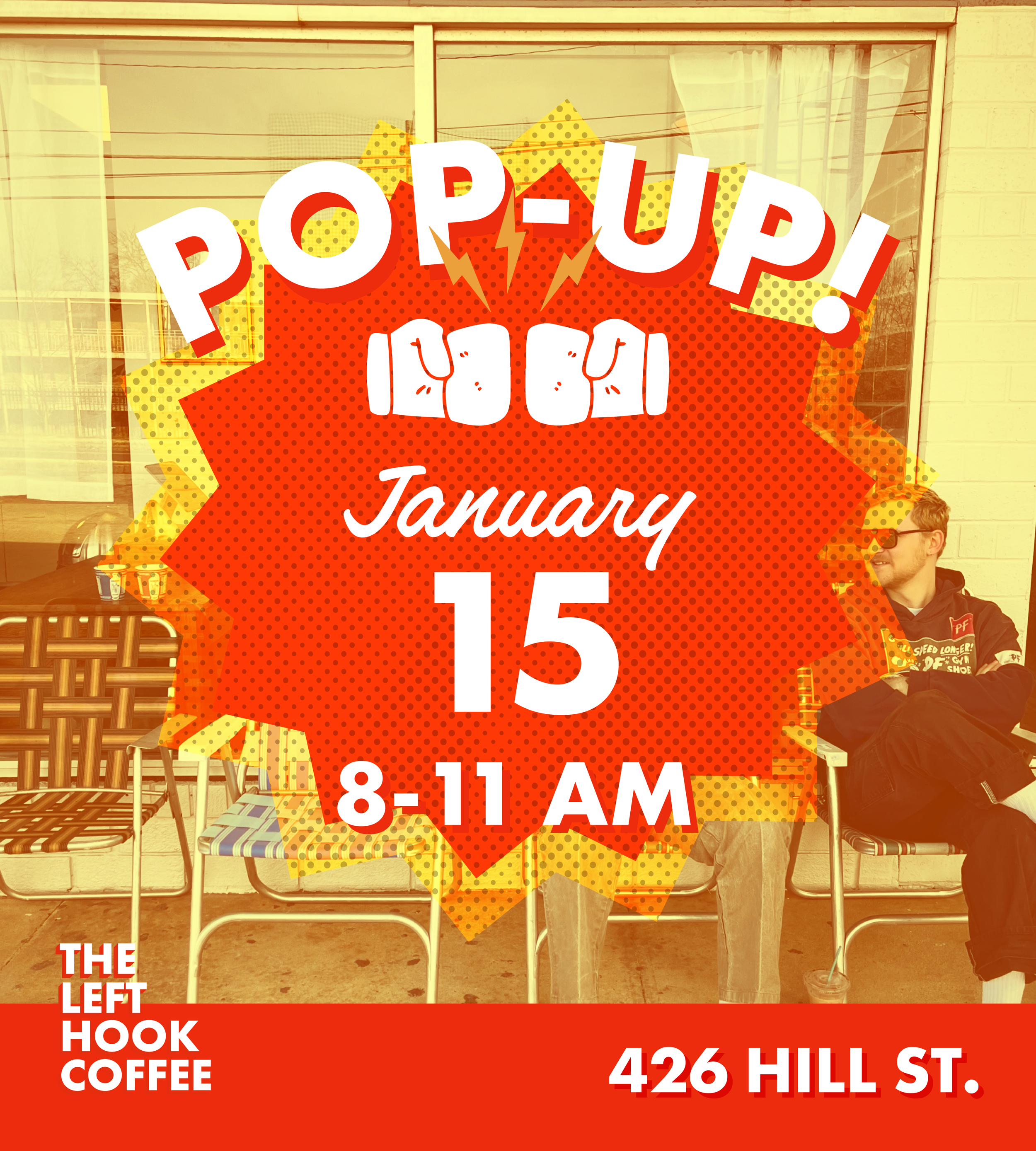 POP-UP | The Left Hook Coffee at 426 Hill St.