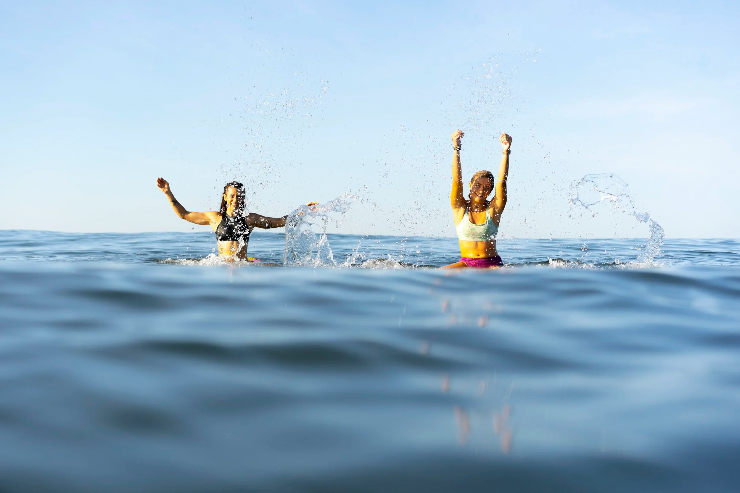 Guests enjoying a surf retreat on Nicaragua's Pacific coast