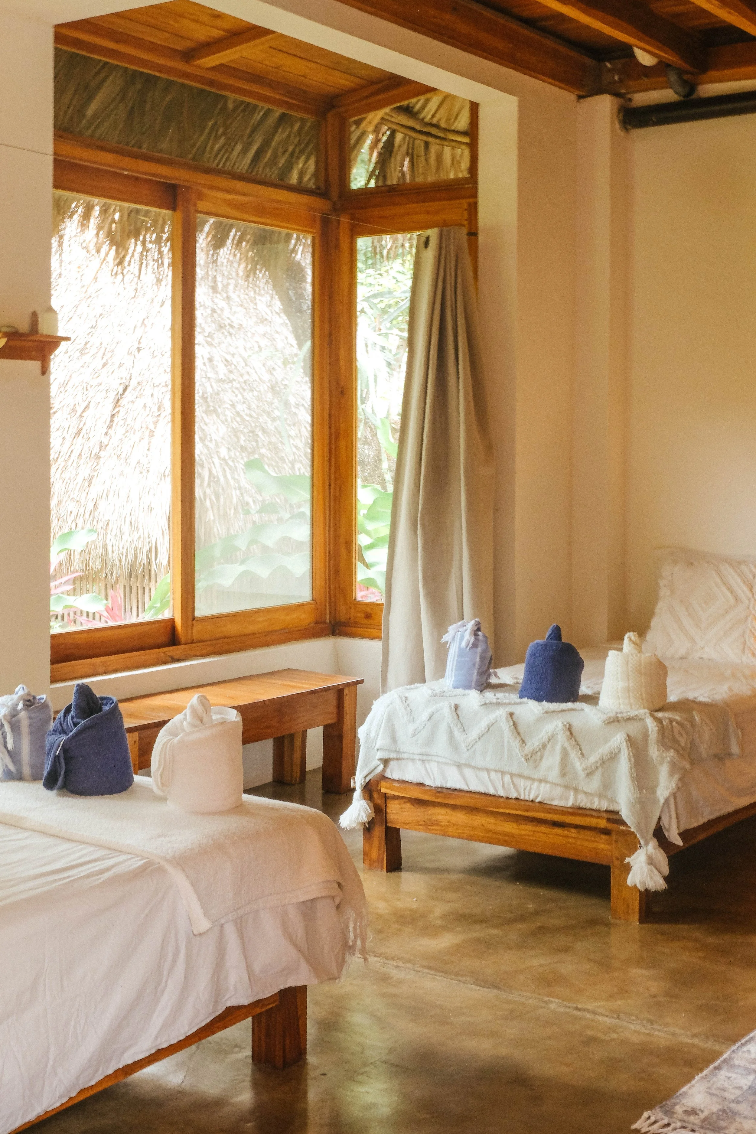 surf and yoga retreat center nicaragua with oceanview rooms