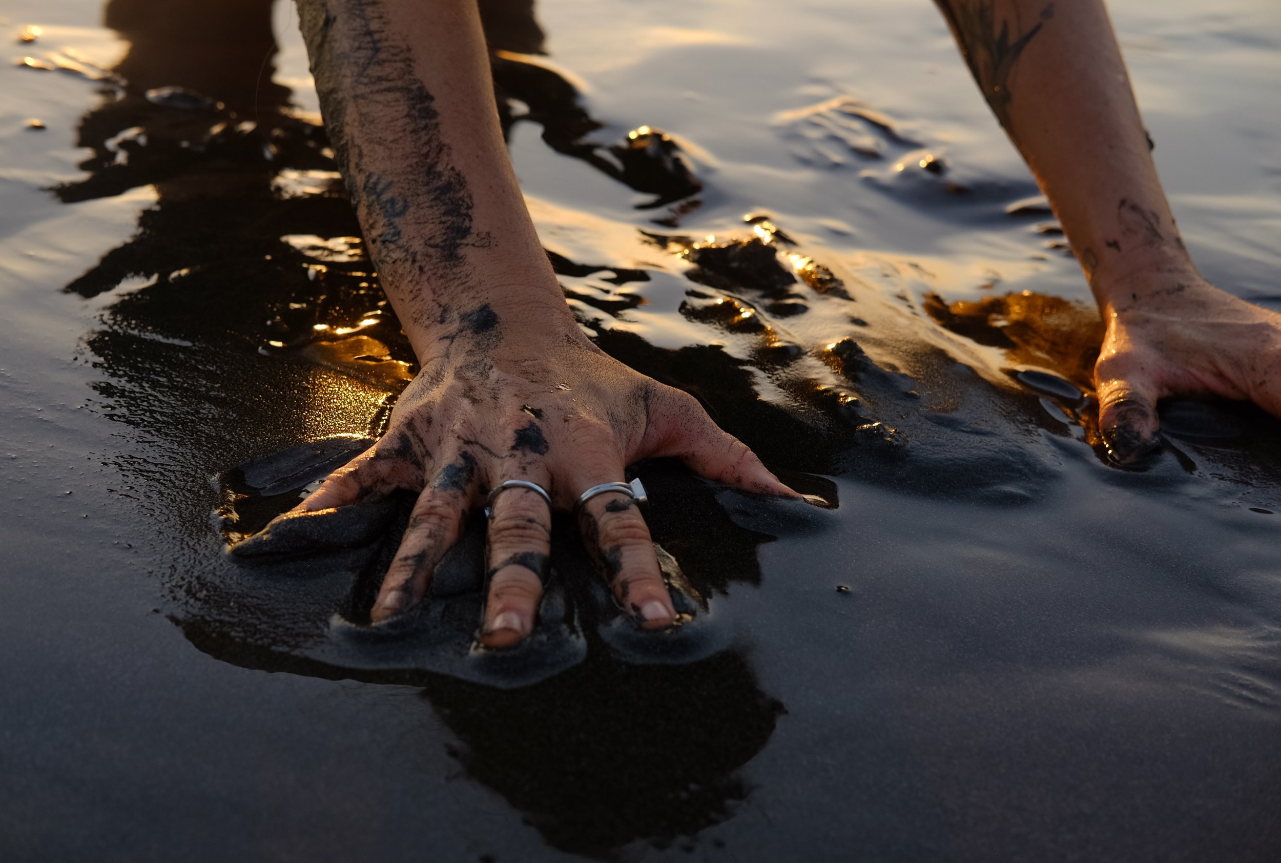 Quiet uncrowded beach along Nicaragua’s Pacific coastline