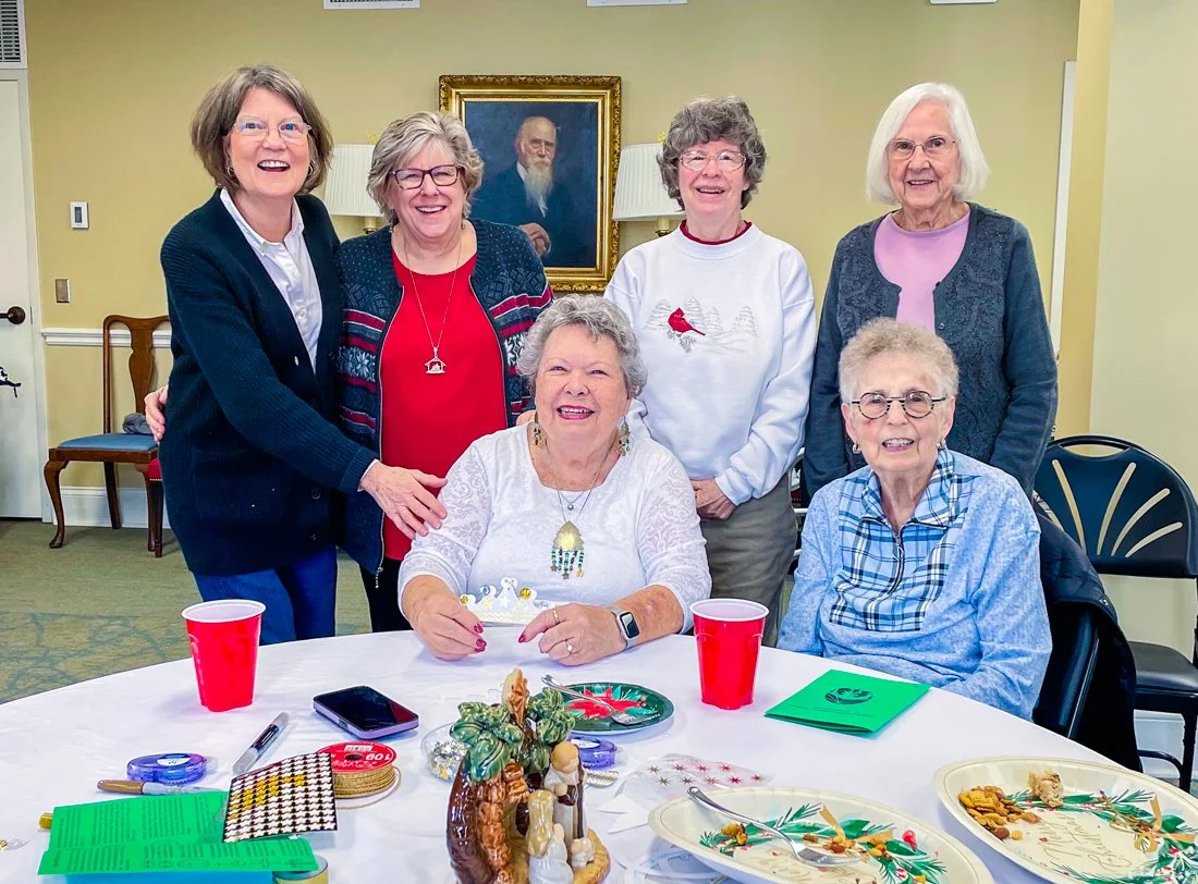 Effie Rule Circle Celebrates Advent with Chrismon Ornaments
