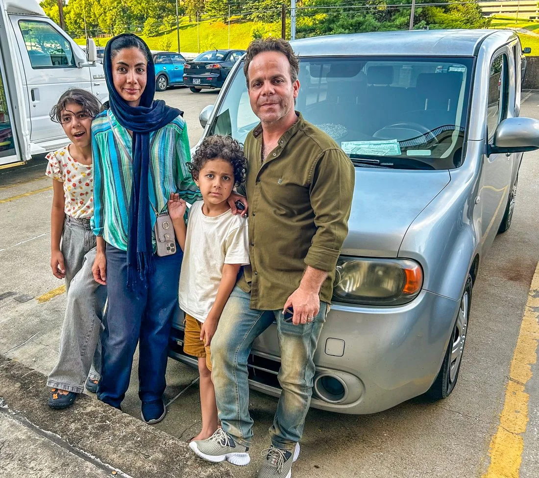 A Visiting Couple's Generosity Opens New Doors for the Sharify Family