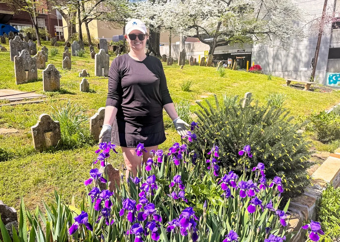 Elizabeth and Sarah Henderson Make Room for Beauty and Belonging on our Church Grounds