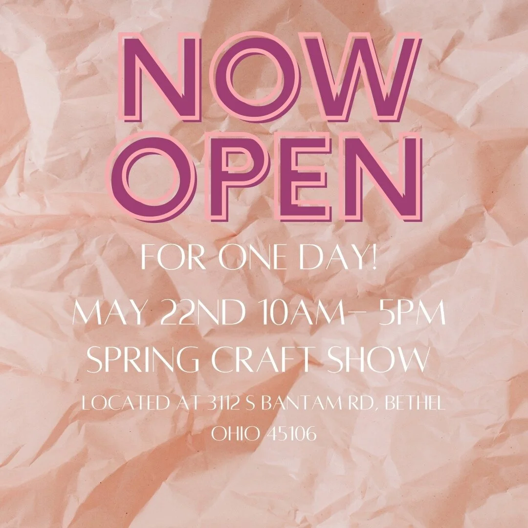 You wont want to miss this! Shop our products IN PERSON and tons of other amazing vendors this Saturday May 22nd at Faith Chapel form 10am -5 pm🌸

Just by stopping by our shop you&rsquo;ll be entered to win a $25 gift card to our store!!! See you th