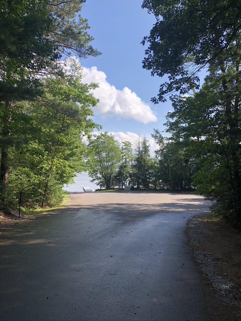  Boat Launch seen from the corner of Peaceful Pines 