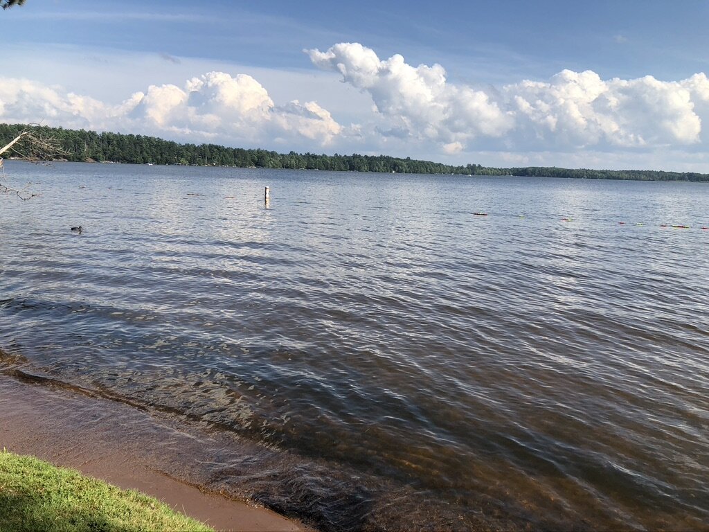 Public Beach across the street!