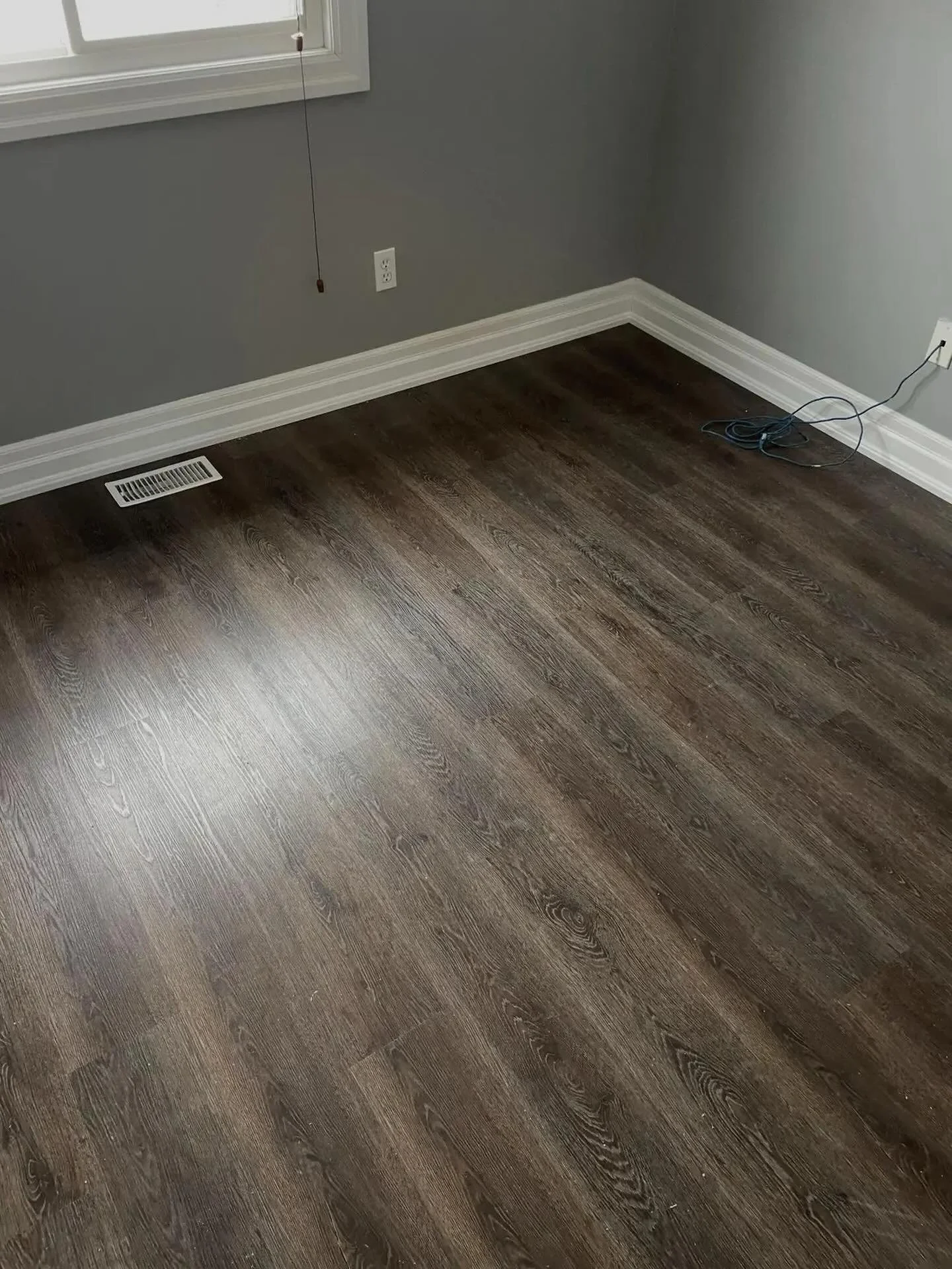 Flooring and trim build out
