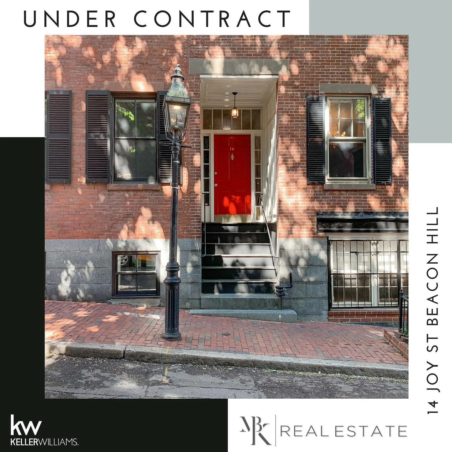Under contract! 14 Joy St in Beacon Hill, super excited for my lovely sellers who can now start their journey to find their dream home nearby! Onward &amp; upward 🙌🍾❤️