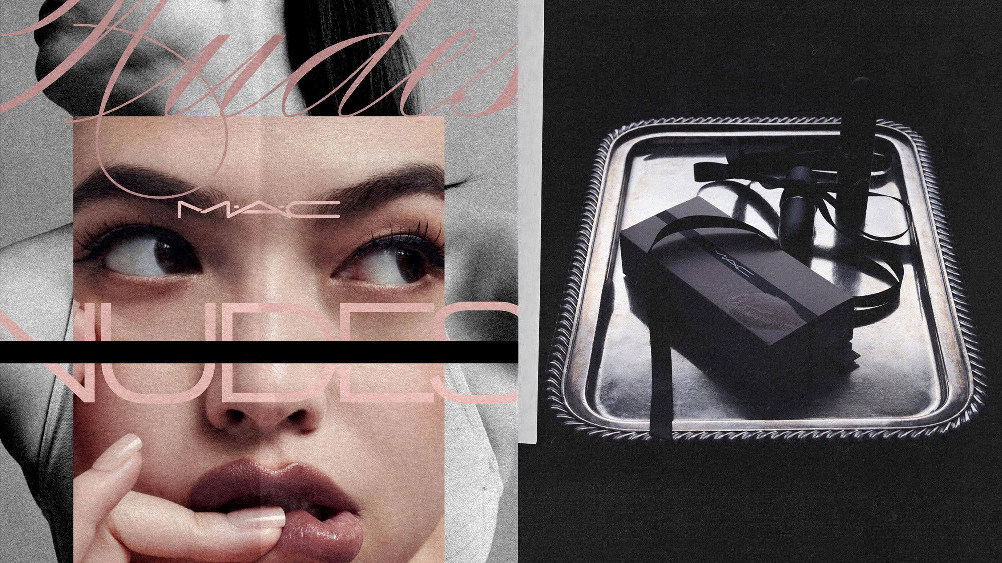 MAC cosmetics nudes campaign