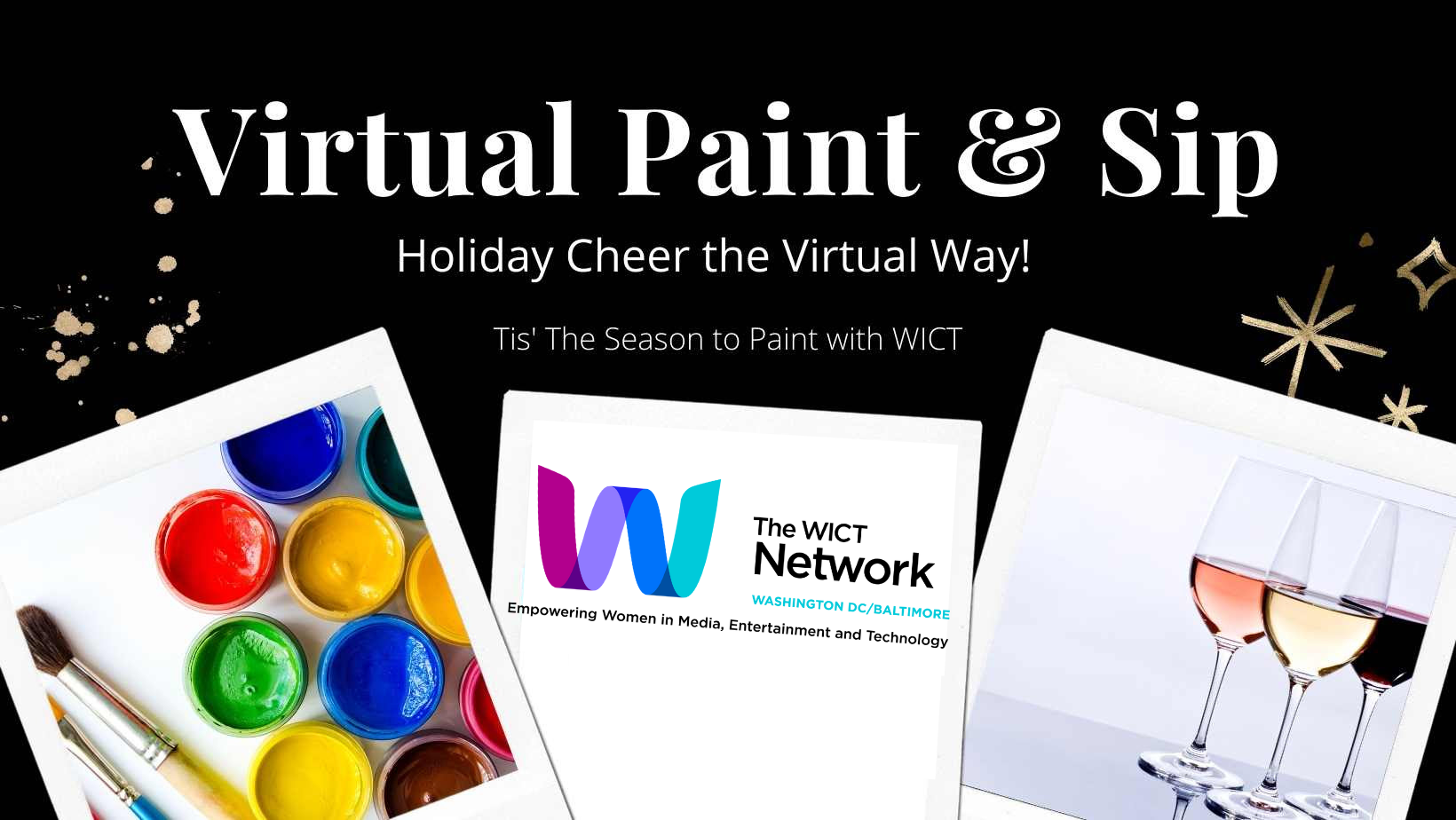 WICT Network Holiday Paint and Sip Live