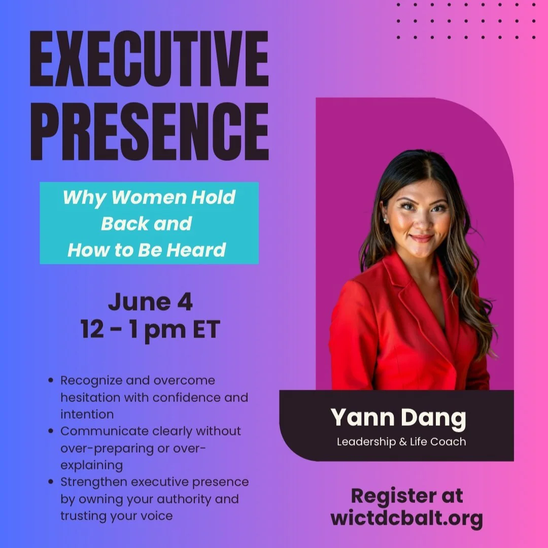 Executive Presence: Why Women Hold Back and How to Be Heard