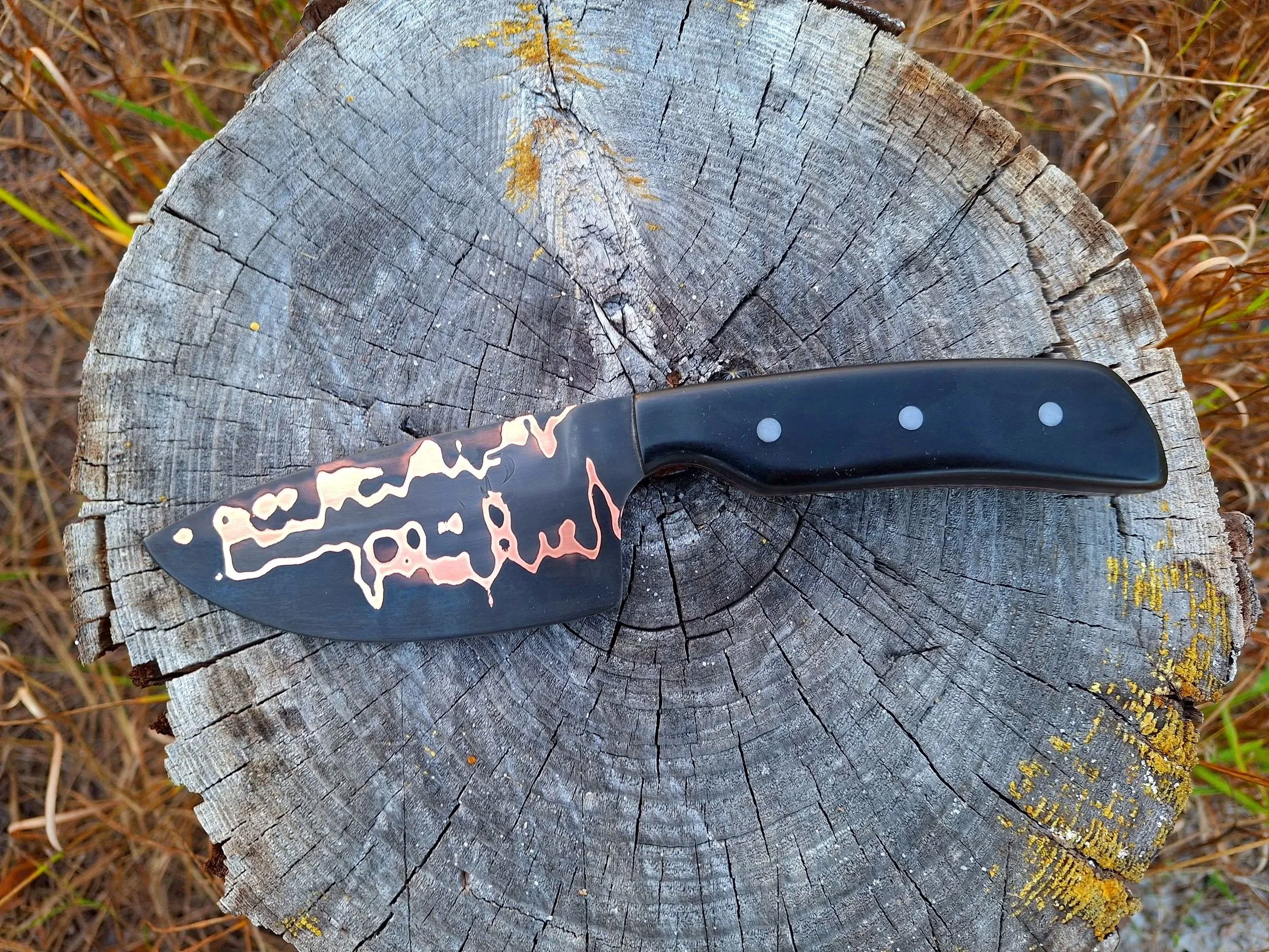 Copper GoMai Hunting knife