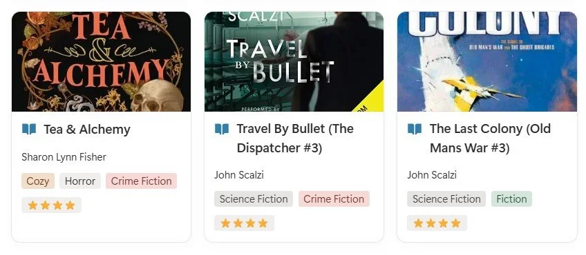 sleeves of final half of january reads