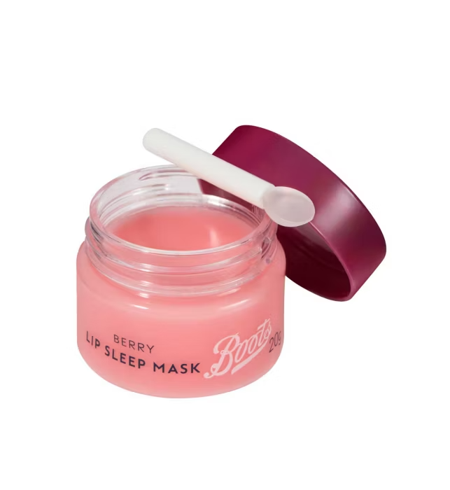 boots berry lip sleep mask pot