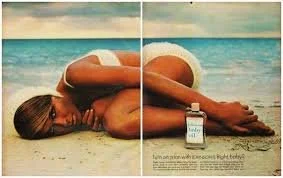contemporary 1980s magazine excerpt on using baby oil as a skin tanning agent