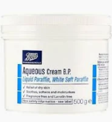 aqueous cream jar