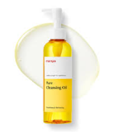 manyo face oil squirty bottle