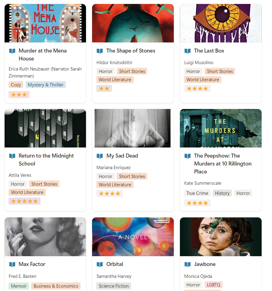 book covers of the rest of my april reads