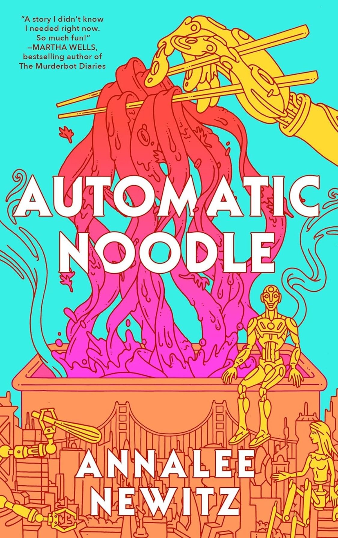 sleeve of automatic noodle