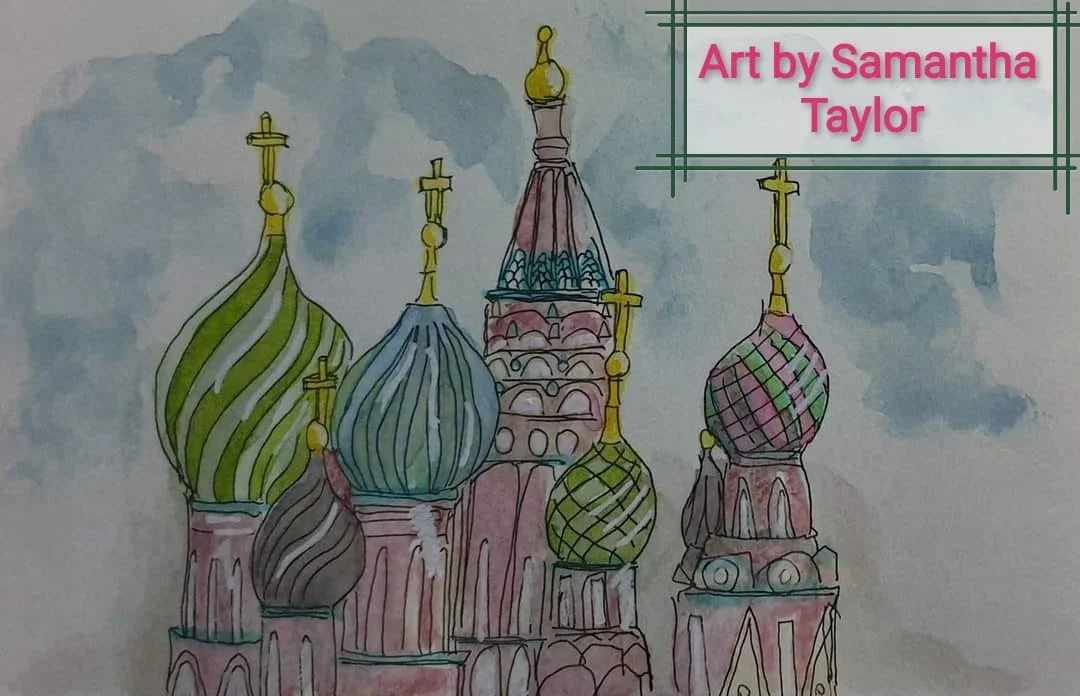 my sketch remade as the group banner for the week
