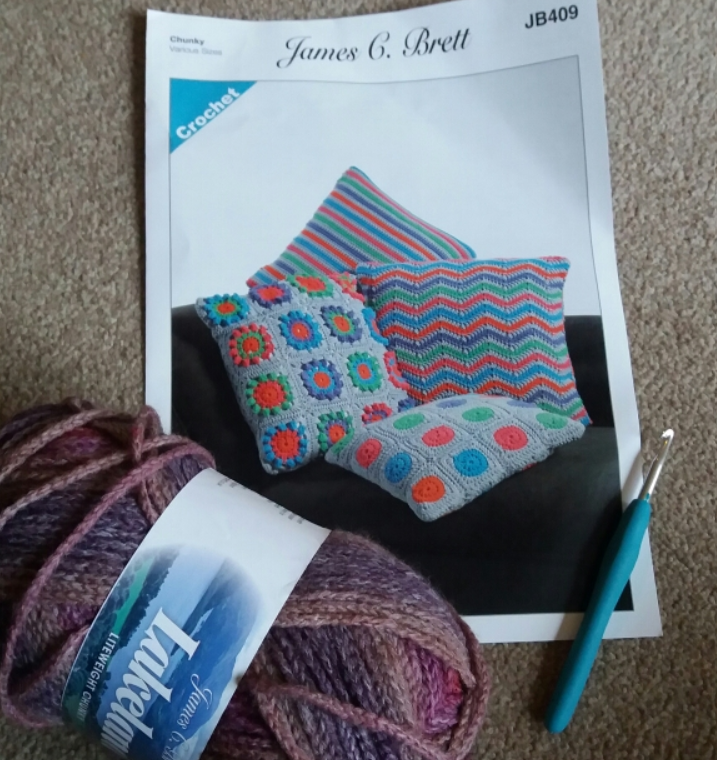 My crochet pattern and wool choices