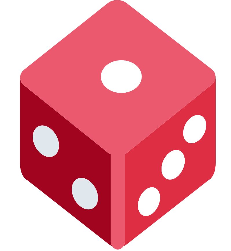 red dice emoji