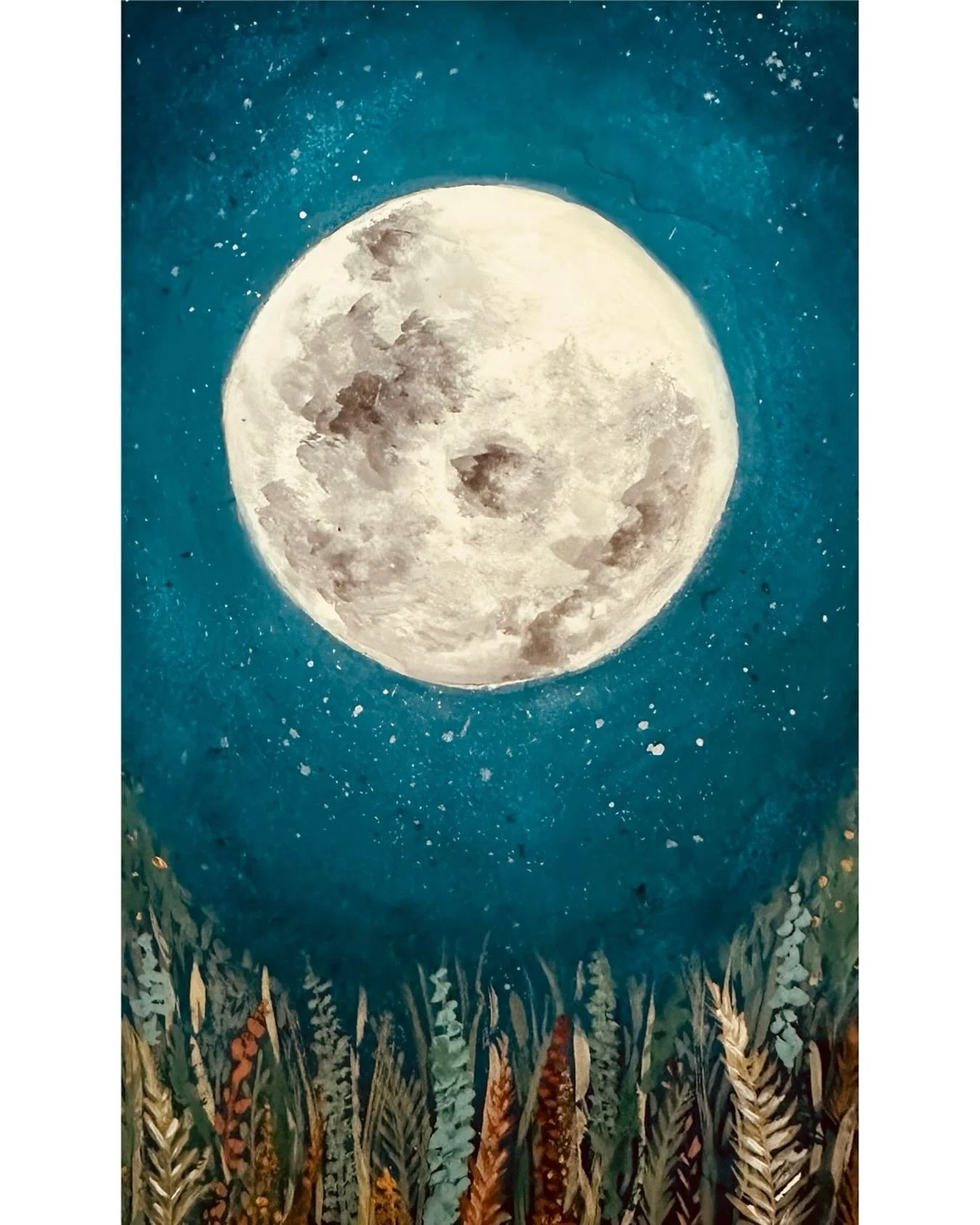 Harvest Moon (2024) Autumn is officially here! 💛 

I&rsquo;ve been so encouraged by @artwithmrs.e&rsquo;s sketchbook practice this past month. I decided to try out my new gouache paints (first time working with the medium) and make some pieces inspi