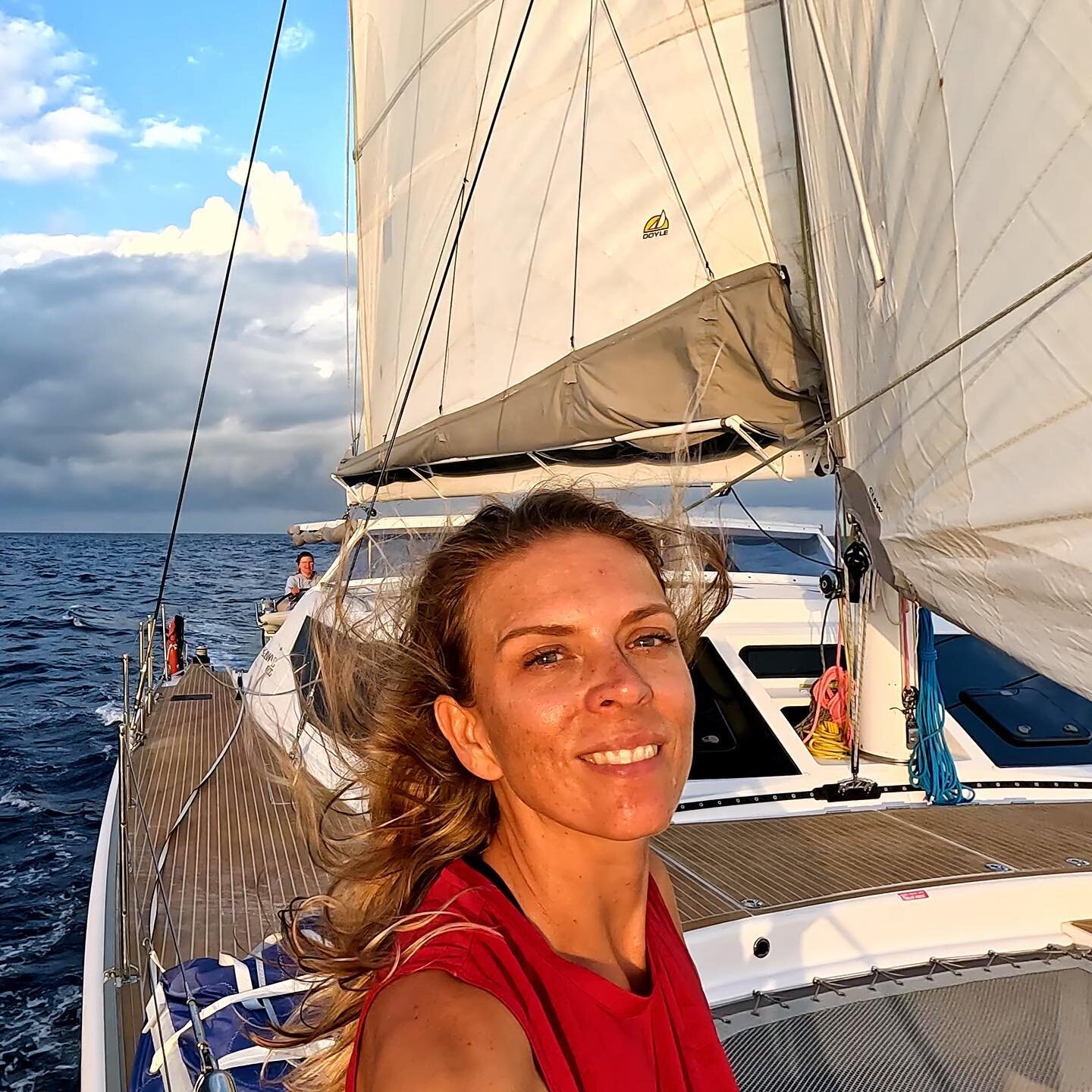 The trade winds were anything but consistent on our Pacific passage from Panama City to the Marquesas. And our autopilot RAM went on strike.  But witnessing the beauty on the open ocean made up for it. Watching the sunset each day as the colors chang