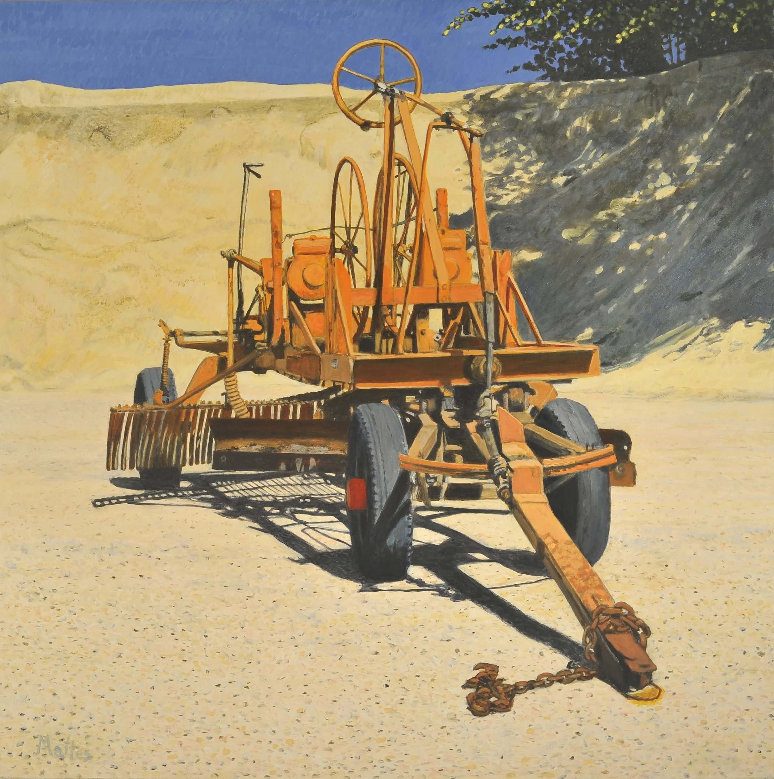 Road Grader 36" X 36"