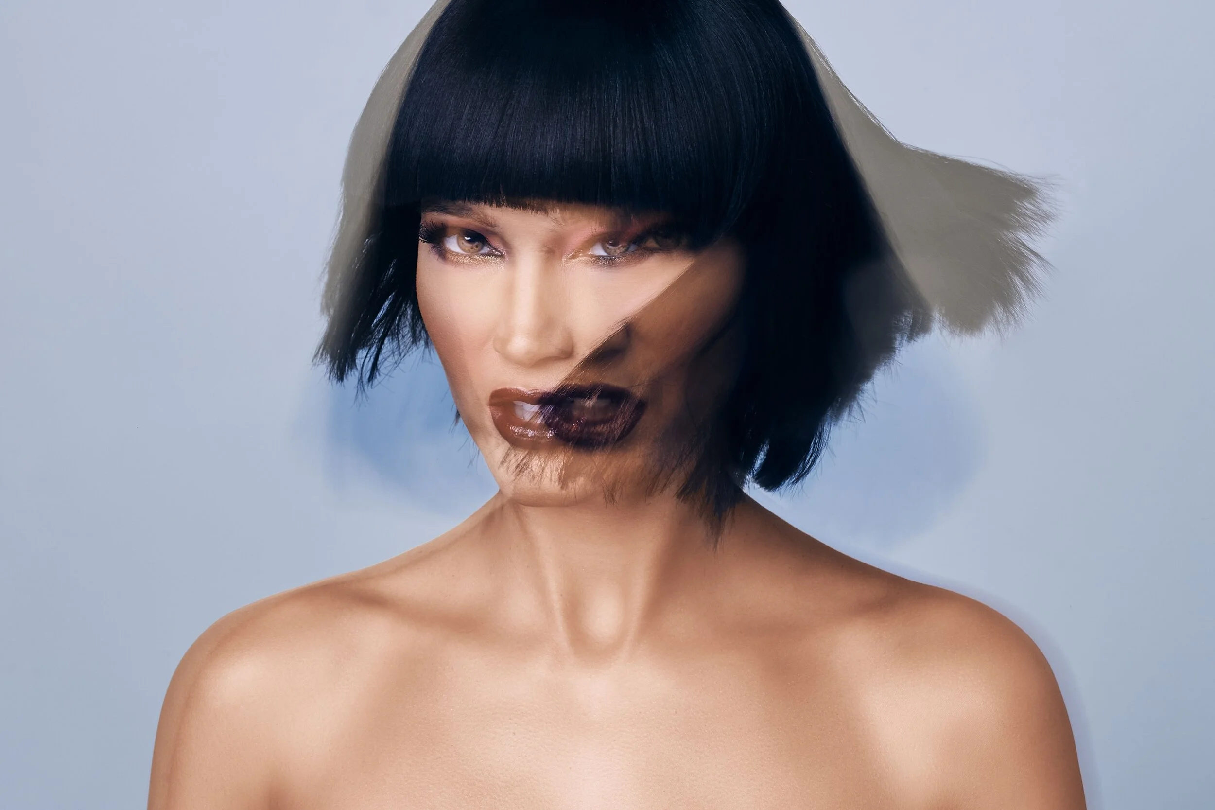 Beauty magazine editorial by Francis Hills Photography. Make-up artistry: Deneal Kelly @redcarpetfaces Hair artistry: Aisha Finch @pinkdollyglam_llc Retouching: Ashley @ashleyretouching  Model: Anastasia @vershinina.anastasia @emg_models