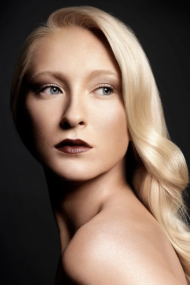 Advertising beauty by Francis Hills Photography for Hewlett Packard Printers - Beauty Portrait