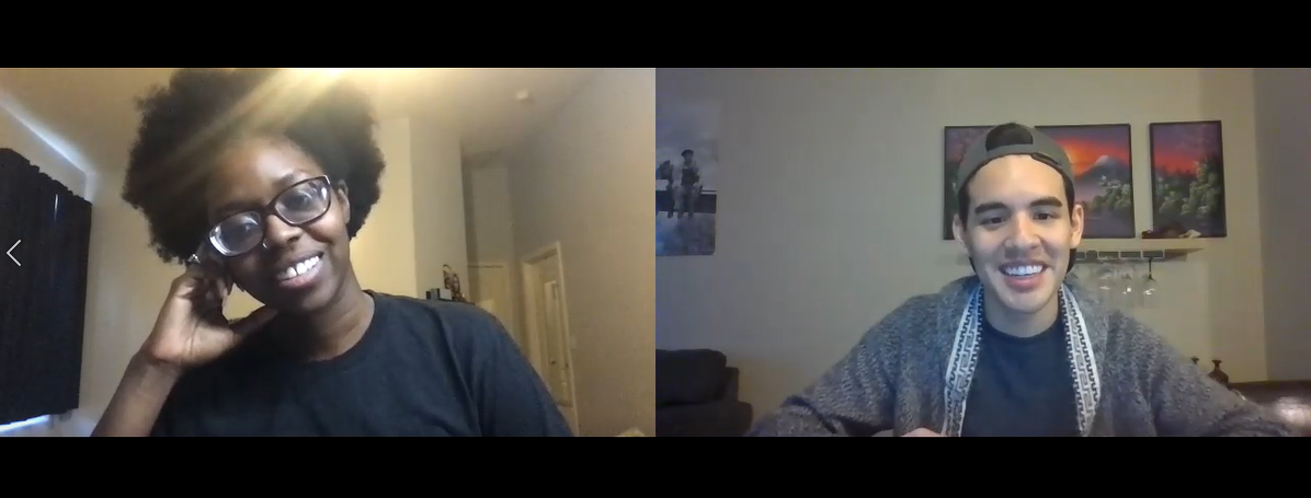 Screenshot of User Interview