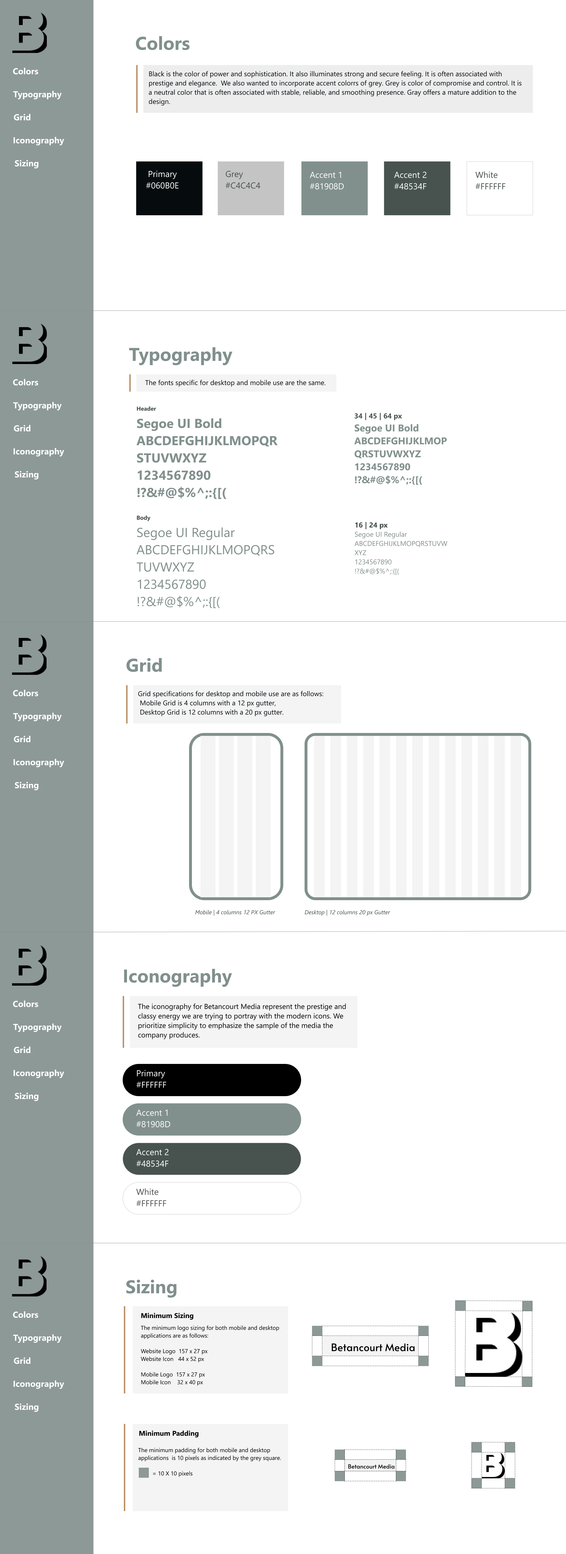 Style Guide by Hyelin Choi