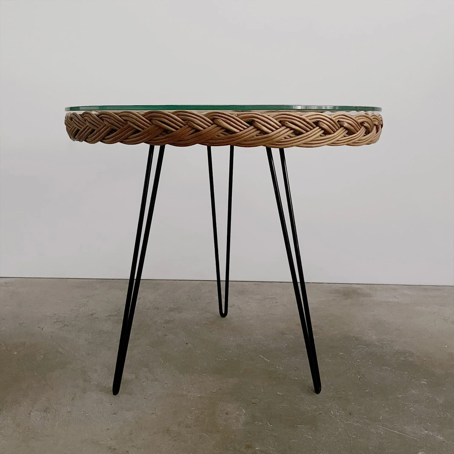 French Wicker & Iron Tripod Table 3 web.jpg