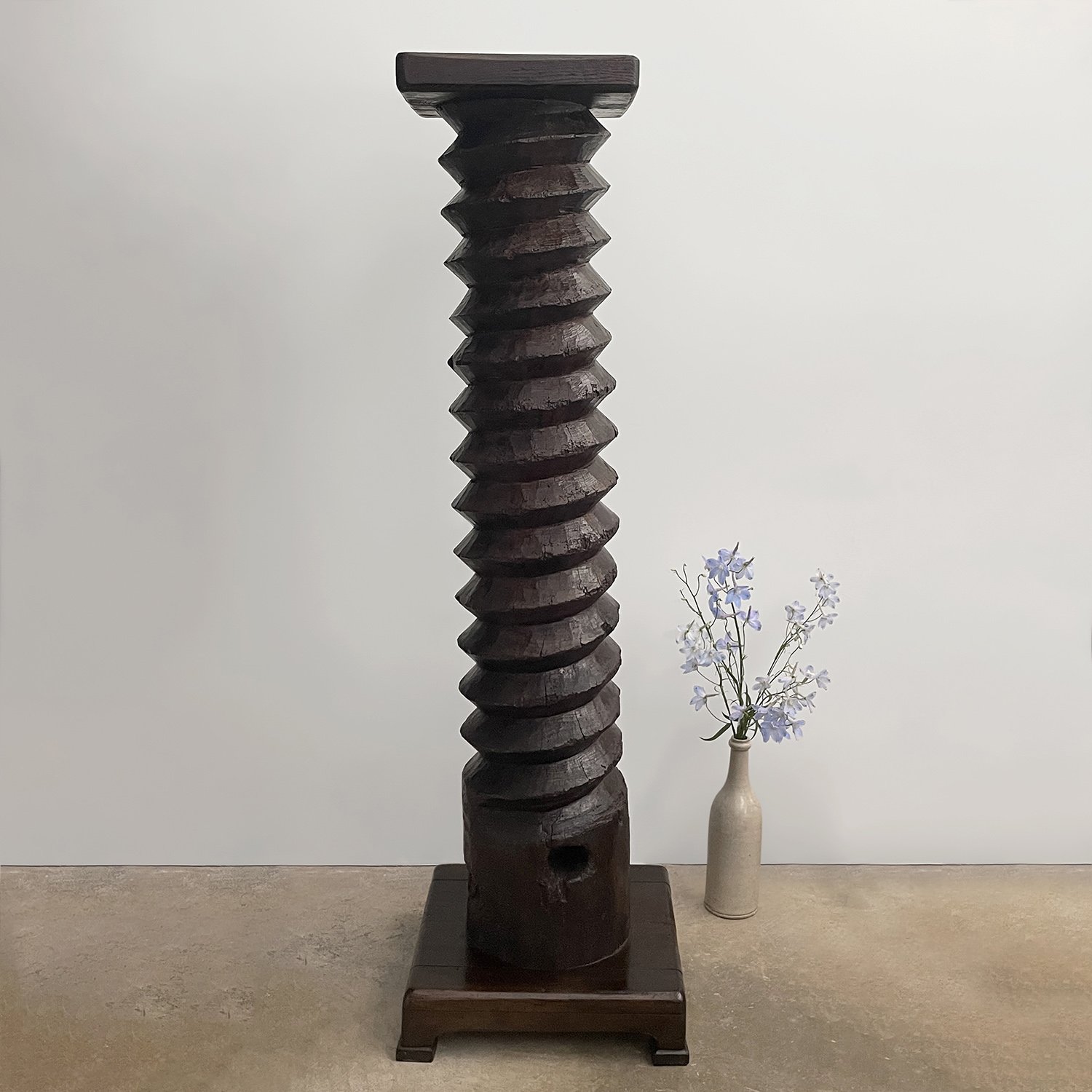 French Corkscrew Wine Press Pedestal 5 web.jpg