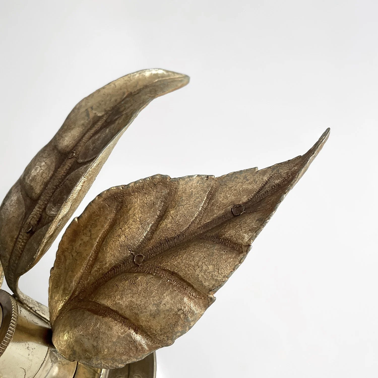 Pair of Belgian Floral Leaf Wall Lights 12 web.jpg