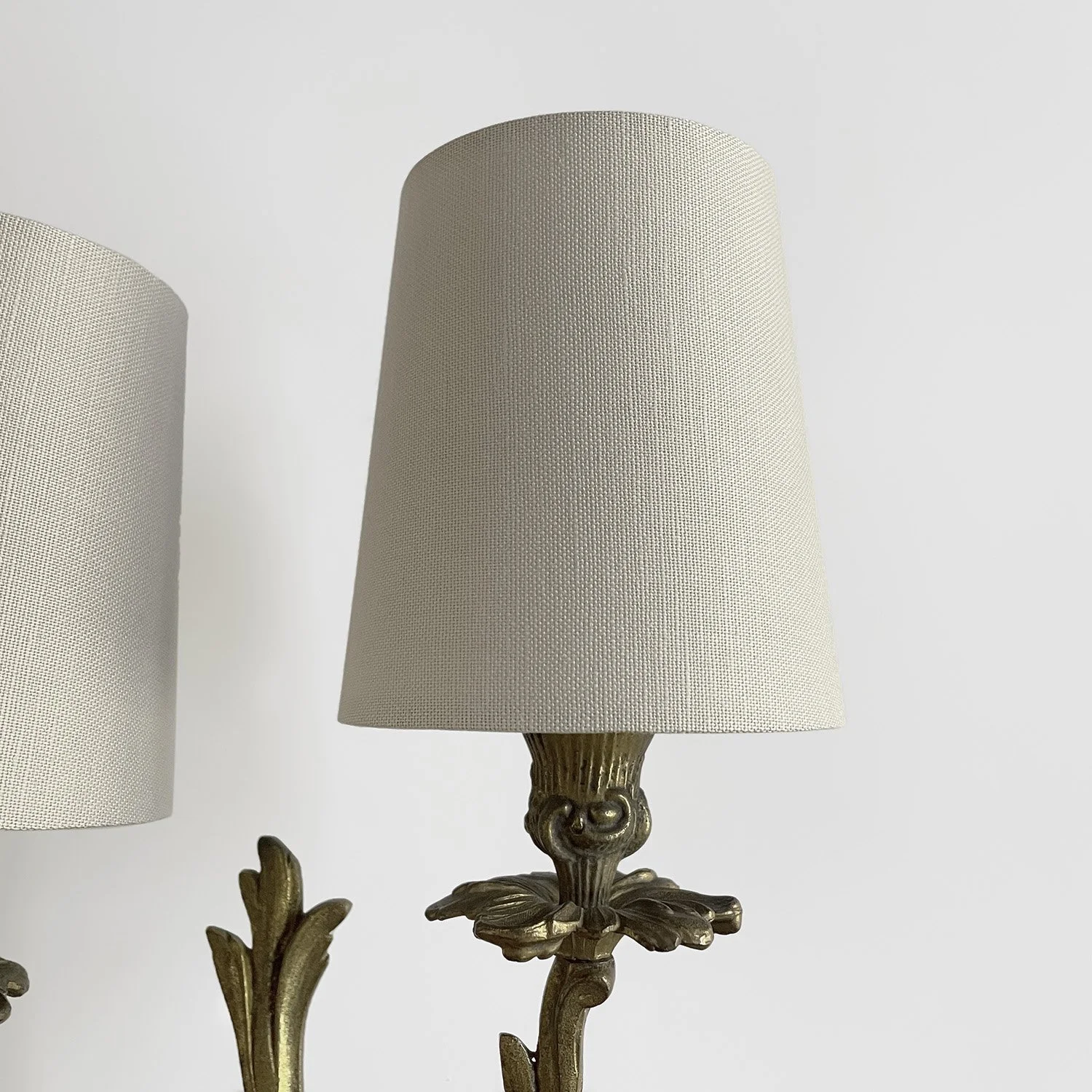 French Aged Bronze Floral Double Light Sconces 6 web.jpg