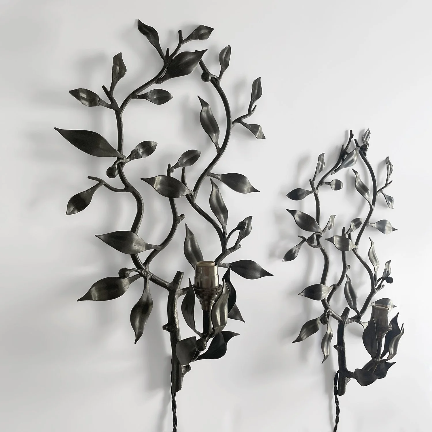 French Iron Olive Leaf Wall Lights 2 web.jpg