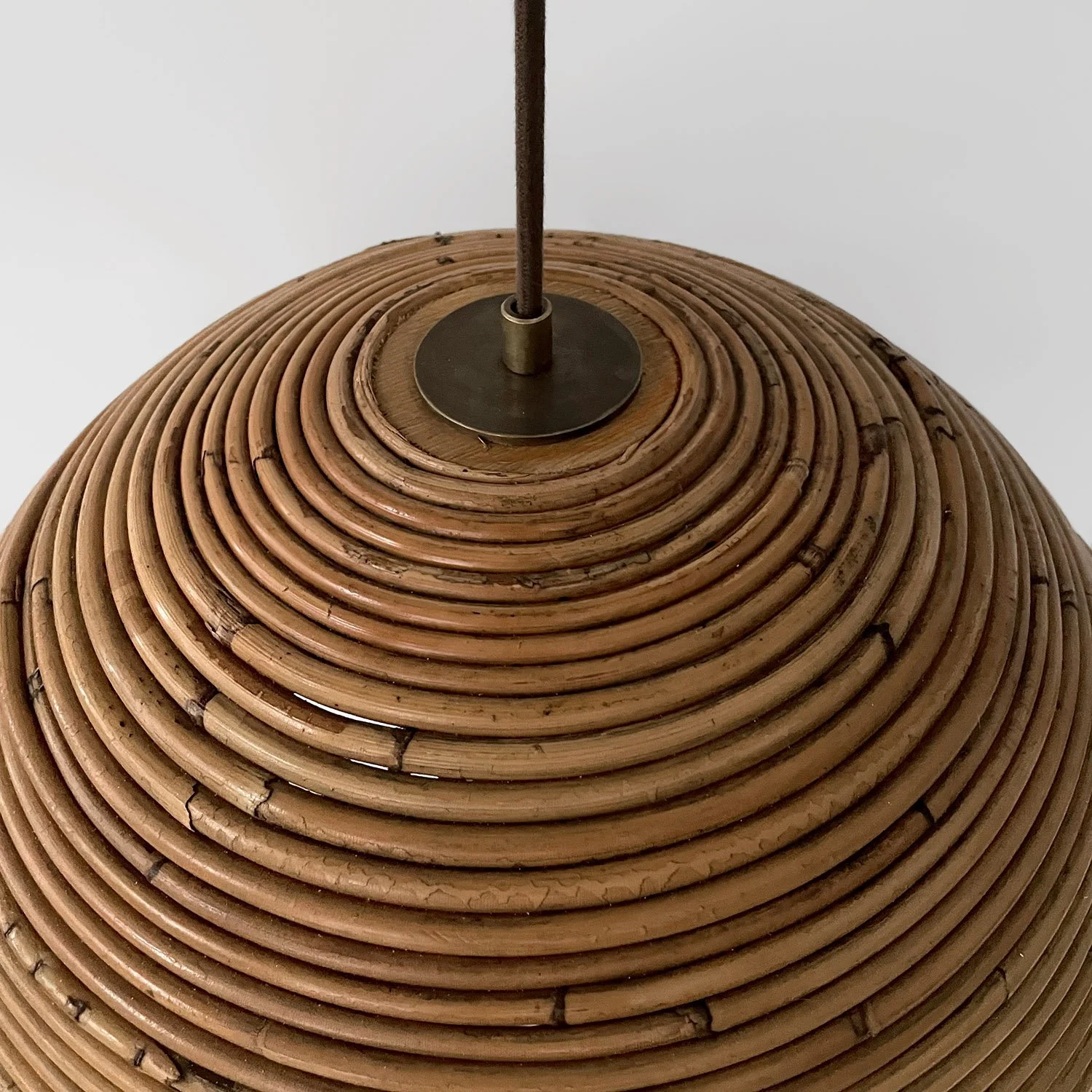 Italian Rattan Dome Pendant Light 8 web.jpg
